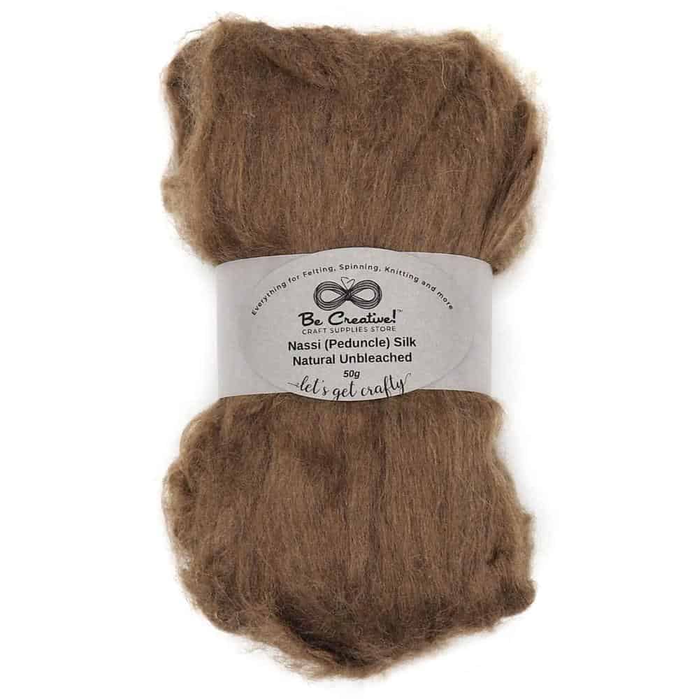 Unbleached Nassi Penducle Silk Natural Color